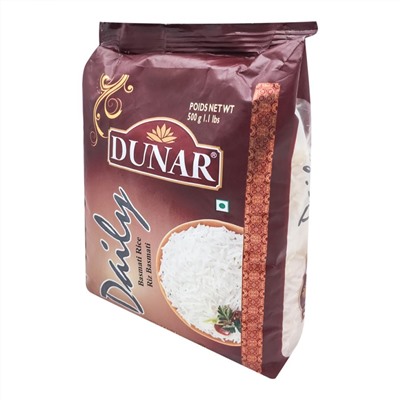 DUNAR DAILY Basmati Rice Рис Басмати 500г