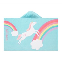 Unicorn Rainbow Beach Wrap