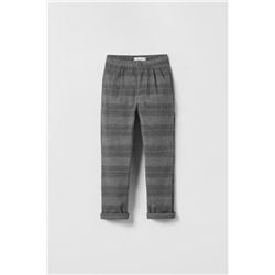 CHECK TROUSERS