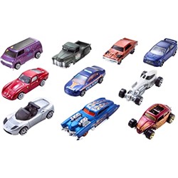 Hot Wheels Set Of 10 1:64 Scale Toy Trucks And Cars For Kids And Collectors (Styles May Vary) [Amazon Exclusive]