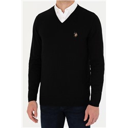 Erkek Siyah Basic Kazak