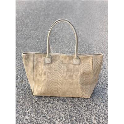 PELLE 1836/2 serpiente beig