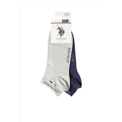U.S. Polo Assn., Gri Erkek Çorap