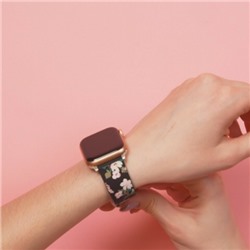 Kate Spade New York Designer Interchangeable Silicone Band Compatible with Your 38/40/41mm and/or 42/44/45/49mm Apple Watch Series 9/8/7/6/5/4/3/2/1/SE and/or Ultra Series 1-2