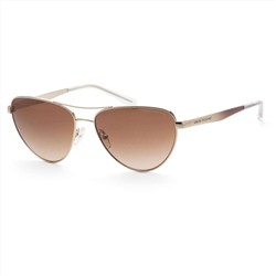 Armani Exchange Women's Gold Aviator Sunglasses