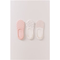 Pack 3 calcetines invisibles prints variados