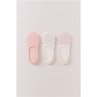 Pack 3 calcetines invisibles prints variados