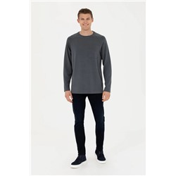 Erkek Antrasit Sweatshirt