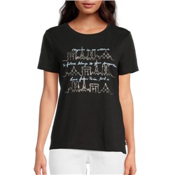 Karl Lagerfeld Paris Paris Scene T-Shirt