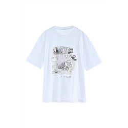 Camiseta Celeste