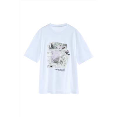 Camiseta Celeste