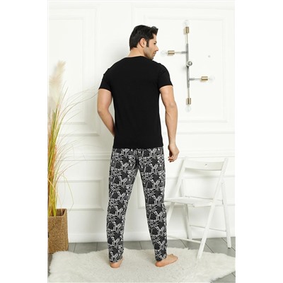 ROCKHARD Erkek Kısa Kol Pijama Takımı, ROCKHARD                                            
                                            Erkek Kısa Kol Pijama Takımı
