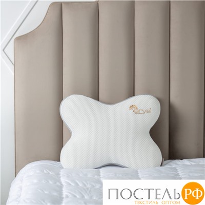 Подушка Arya Memory Foam в форме Бабочки 55X45X10 Papillon Белый