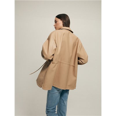 Jacke Aus Kunstleder