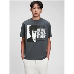 Teen | Bob Dylan 100% Organic Cotton Graphic T-Shirt