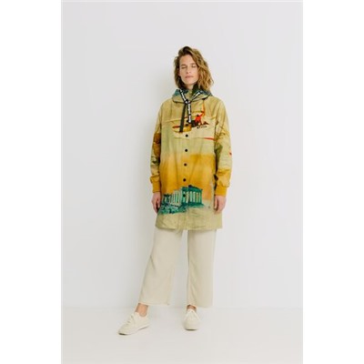 Parka capucha 100% algodón