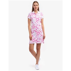 TIE DYE POLO DRESS