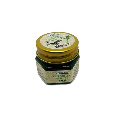 Зеленый бальзам против укусов насекомых с цитронеллой Green Herb 20 гр / Green herb Citronella Essence Green Balm 20 g