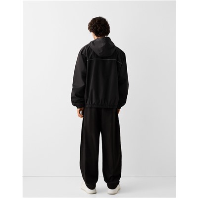 Lightweight hooded jacket