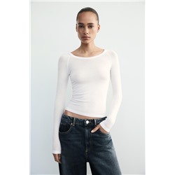 VISCOSE LONG SLEEVE T-SHIRT