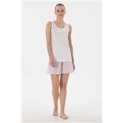 Kadın Ekru Pijama Takımı