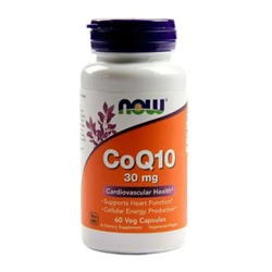Now Co Q10 Коэнзим Q10 30 мг капсулы массой 516 мг 60 шт
