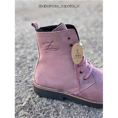 AB.Z. 27001/2 ROSE — С ДВОЙНЫМИ ШНУРКАМИ+Клатч HERBOSA