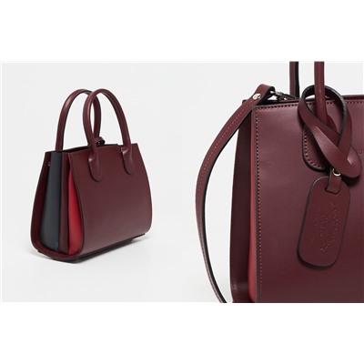 Bolso de piel Mini trip Burdeos