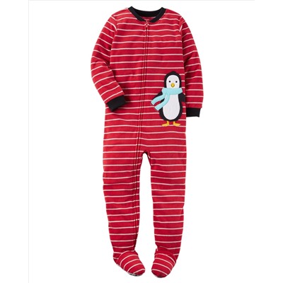 1-Piece Fleece PJs