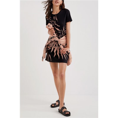 Vestido camisetero guepardo