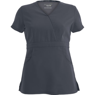 Advantage STRETCH by Butter-Soft™ Mock Wrap Scrub Top