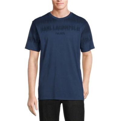 Distorted Logo Graphic Tee