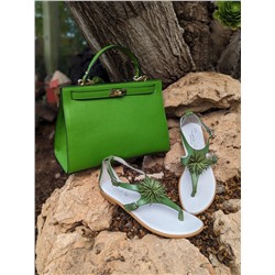 ZAPATOS 2726TG MANZANA+Ab.Zapatos PELLE Birkin/2 (720) Pistacho АКЦИЯ