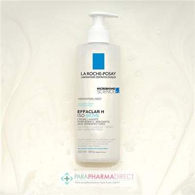 La Roche Posay Effaclar H Iso-BIOME Crème Lavante Hydratante Apaisante Anti-Imperfections 390ml