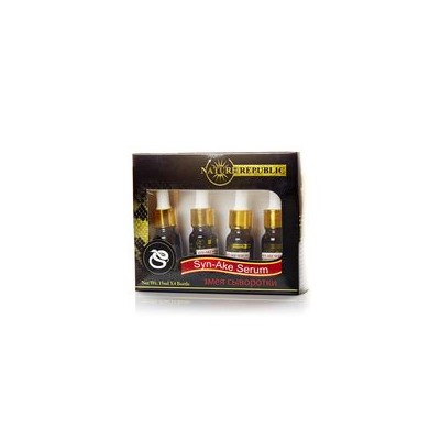 Набор сывороток с ботокс-эффектом SYN-AKE Natural SP Beauty&MakeUp 4 Шт по 15 мл/ SYN-AKE serum Natural SP Beauty&MakeUp 4 pcs 15 ml