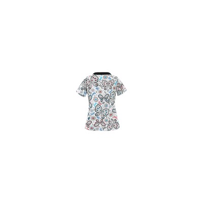 UA Garden of Wonder Royal Scrub Top