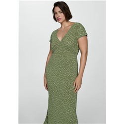 Vestido estampado textura