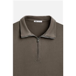 SUDADERA CREMALLERA CUELLO