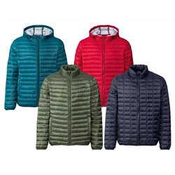 LIVERGY® Lightweight Jacke Herren, mit Eingrifftaschen, Imprägnierung, wasserabweisend