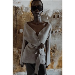 CHAQUETA PUNTO CINTURÓN