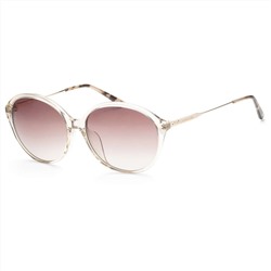 CALVIN KLEIN Women's White Round Sunglasses