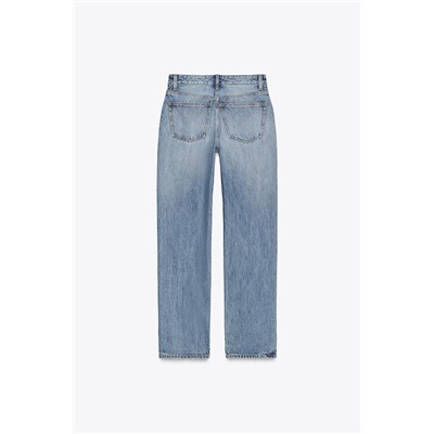JEANS TRF RECTOS TIRO MEDIO