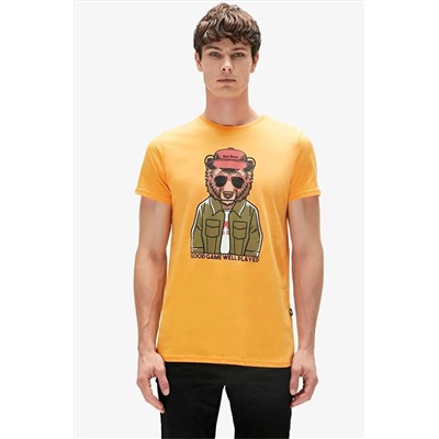 Bad Bear Good Game T-shırt Krem Erkek T-shirt 23.01.07.009-c25 TYC00777494052
