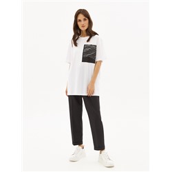 Футболка унисекс CORVUS из 100% хлопка pima с эко-принтом