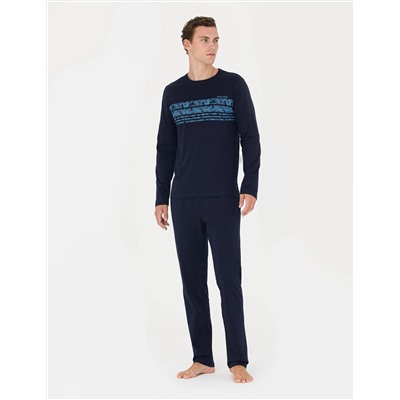 Lacivert Pijama Takımı