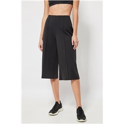 Bermudas con cintura alta Negro