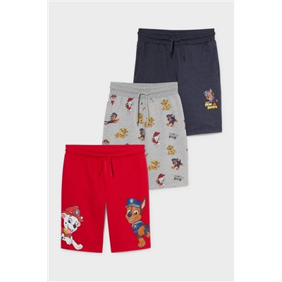Multipack 3er - Paw Patrol - Sweatshorts
