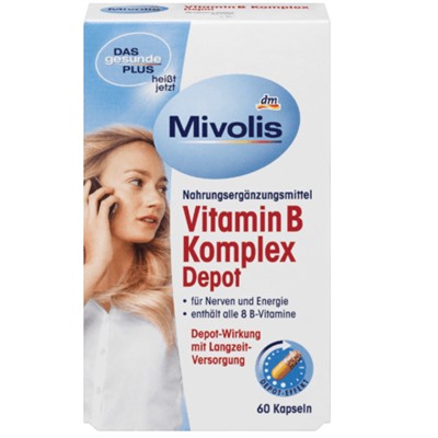 Vitamin B Komplex Depot, Kapseln 60 St., 33 g