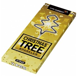 Бенгальские свечи фигурные 0784D Рождественская елка / CHRISTMAS TREE SPARKLER
