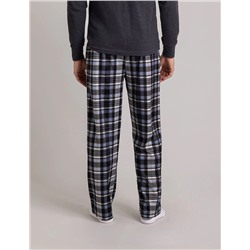 PLAID LUXE FLEECE PANTS